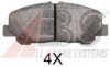 A.B.S. 37785 Brake Pad Set, disc brake